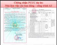 Dự án: Nhà làm việc các Ban Đảng - Công trình A3